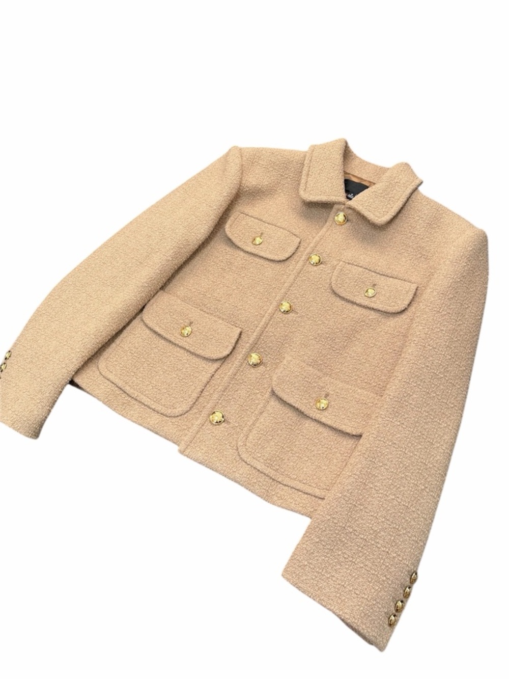 Nili Lotan Paloma Jacket in Camel - Picture 2 of 7